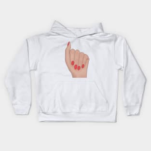 Beautiful Nails Kids Hoodie